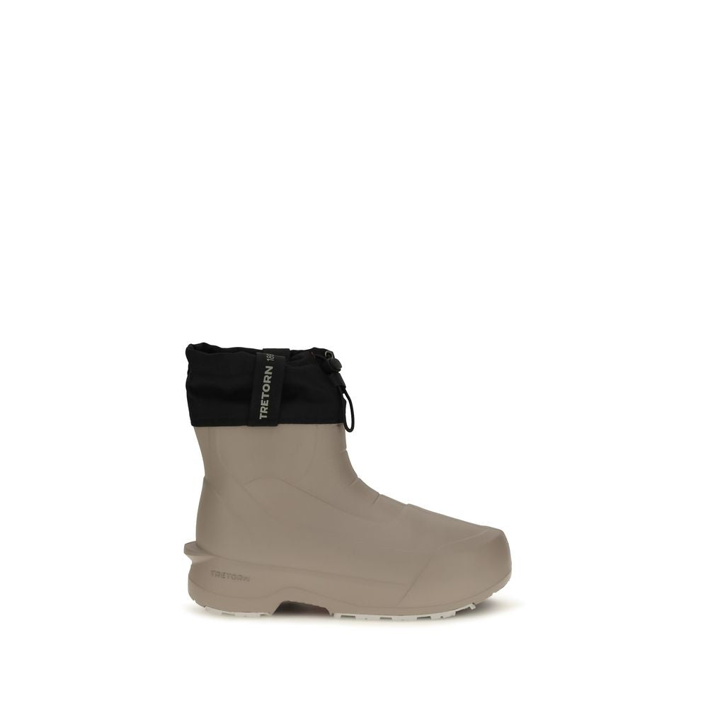 TRETORN Beige Gummistiefeletten