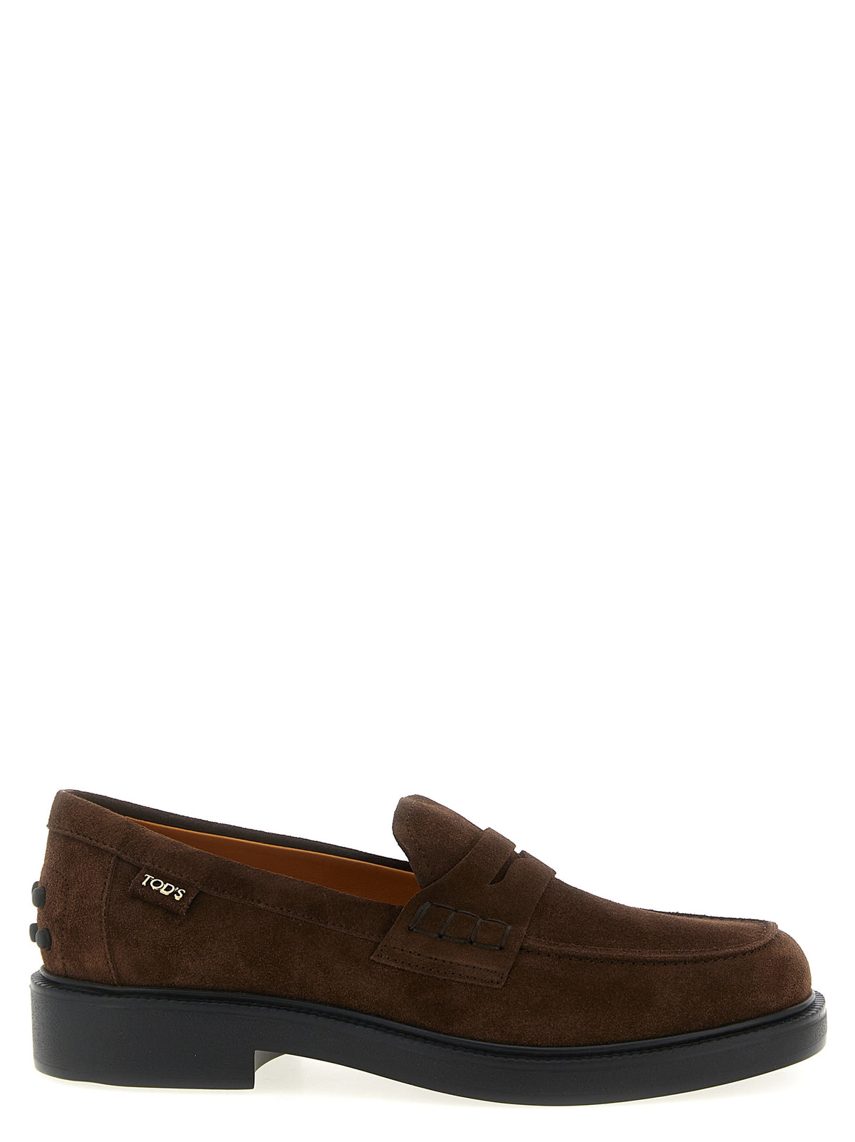 Tod's Slip-On Loafers aus braunem Kalbsleder