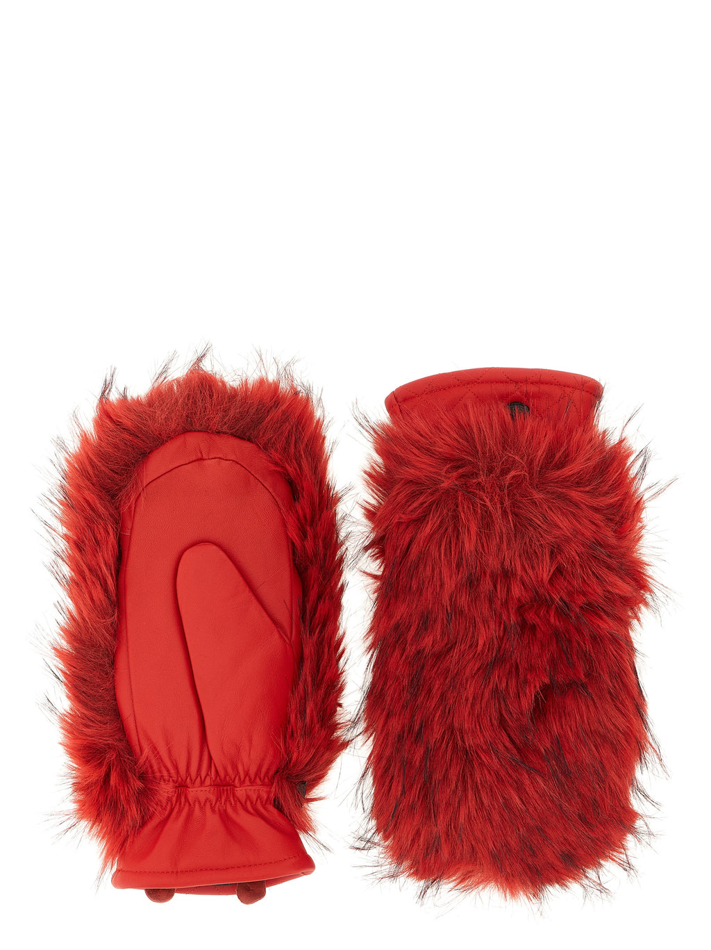 GOLDBERGH Rote Ziegenlederhandschuhe