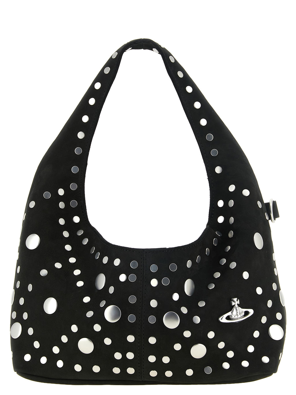 Vivienne Westwood Black Cowhide Shoulder Bag