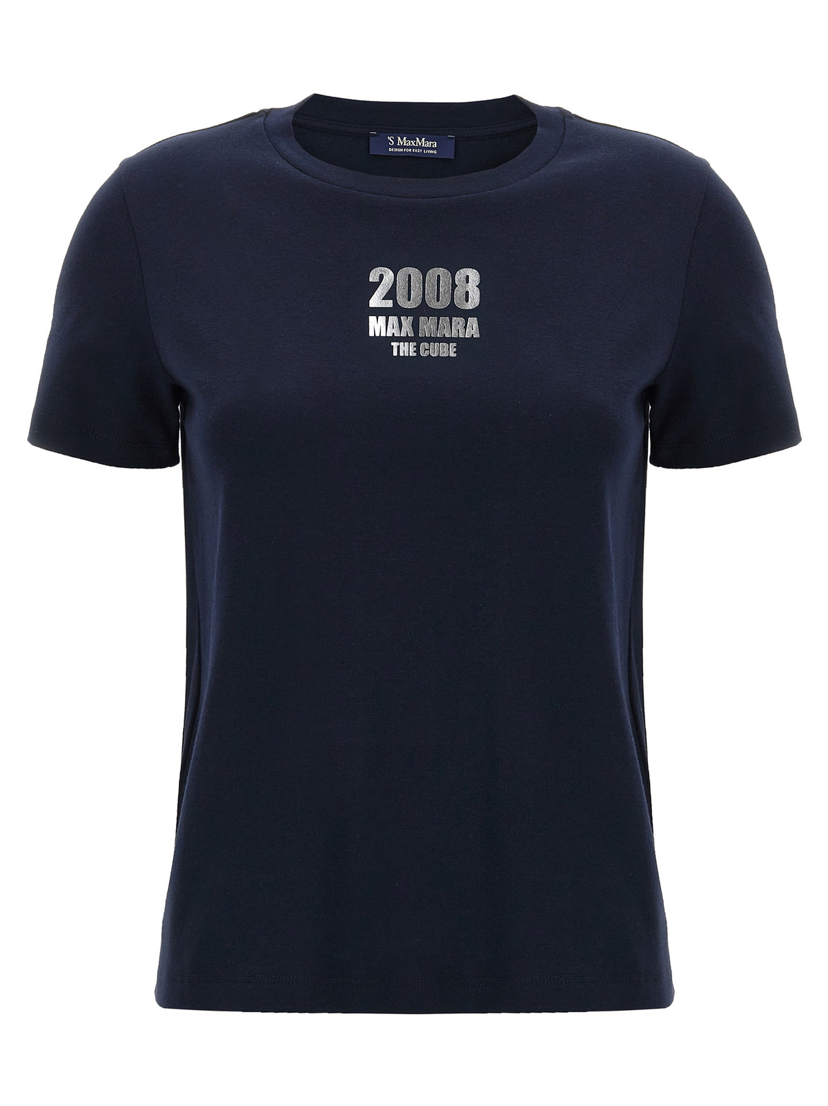 'S Max Mara Blue Cotton T-Shirt