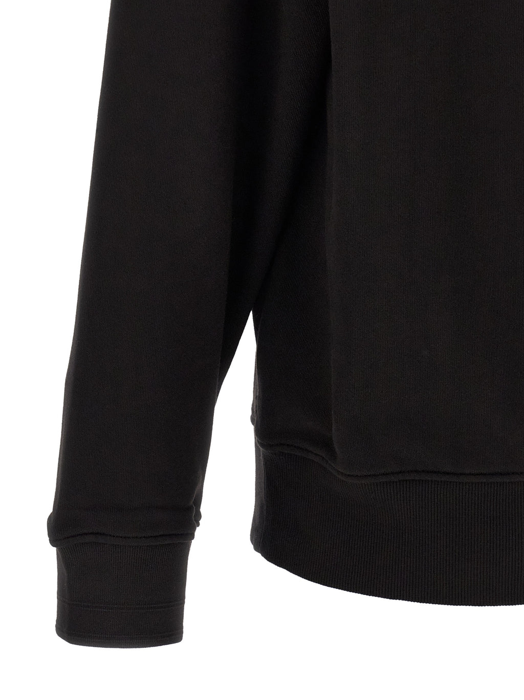 C.P. Company Schwarzes Baumwoll-Sweatshirt
