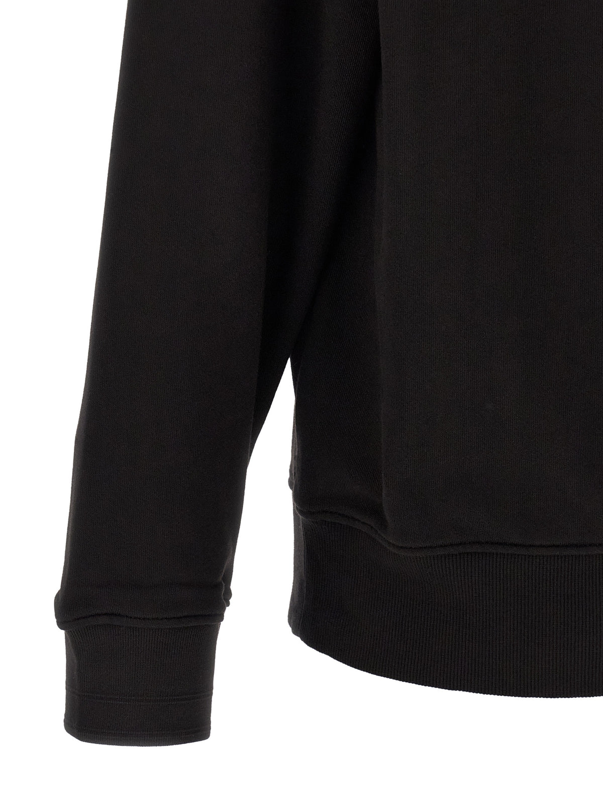 C.P. Company Schwarzes Baumwoll-Sweatshirt