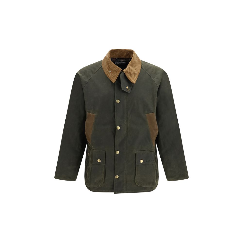 Barbour Bicolor Baumwoll-Shell-Jacke