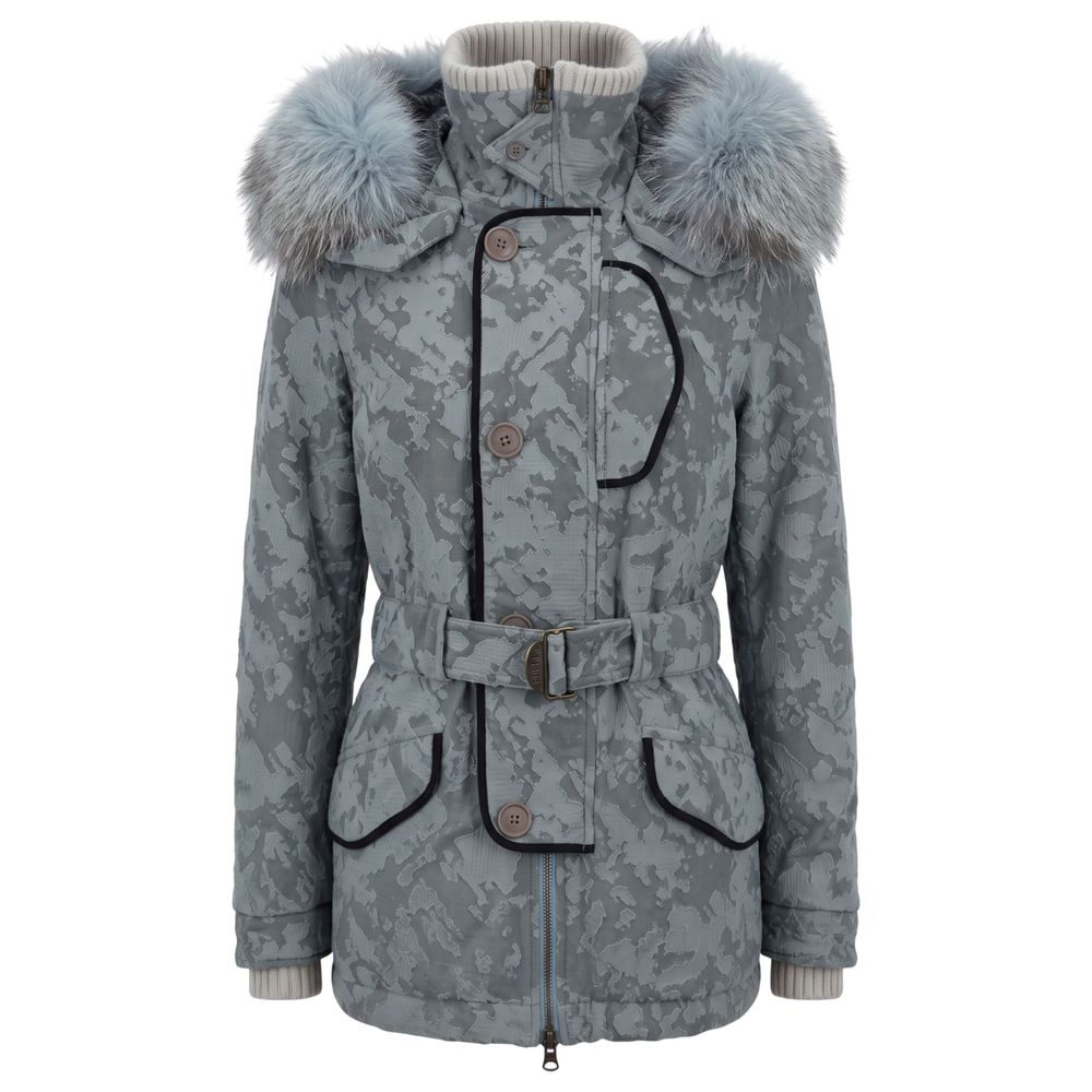 Mr&Mrs Italy Hellblaue Damenjacke aus Baumwolle