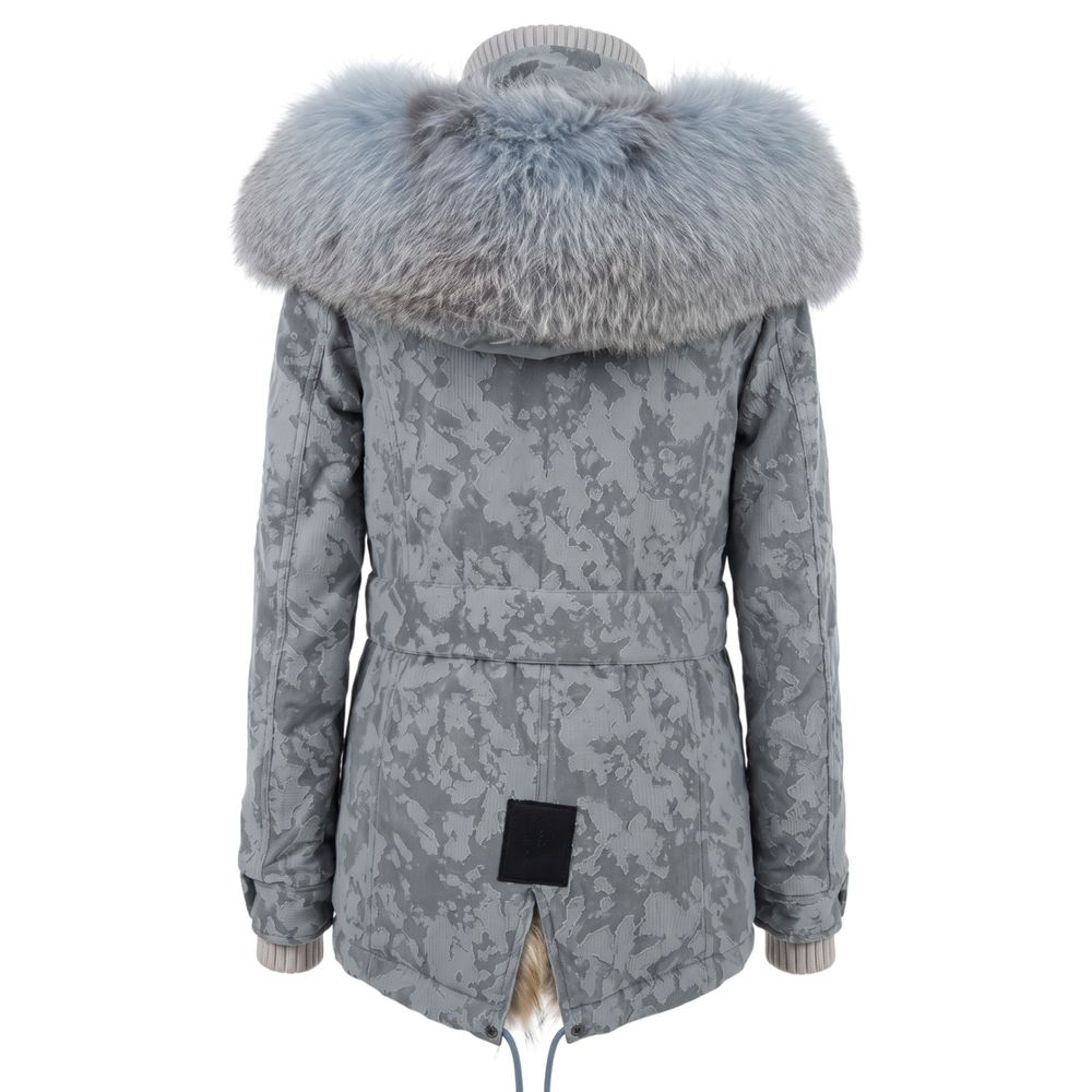 Mr&Mrs Italy Hellblaue Damenjacke aus Baumwolle