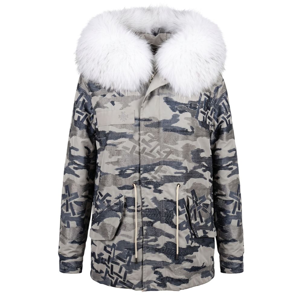 Damenjacke aus grünem Polyester von Mr&Mrs Italy