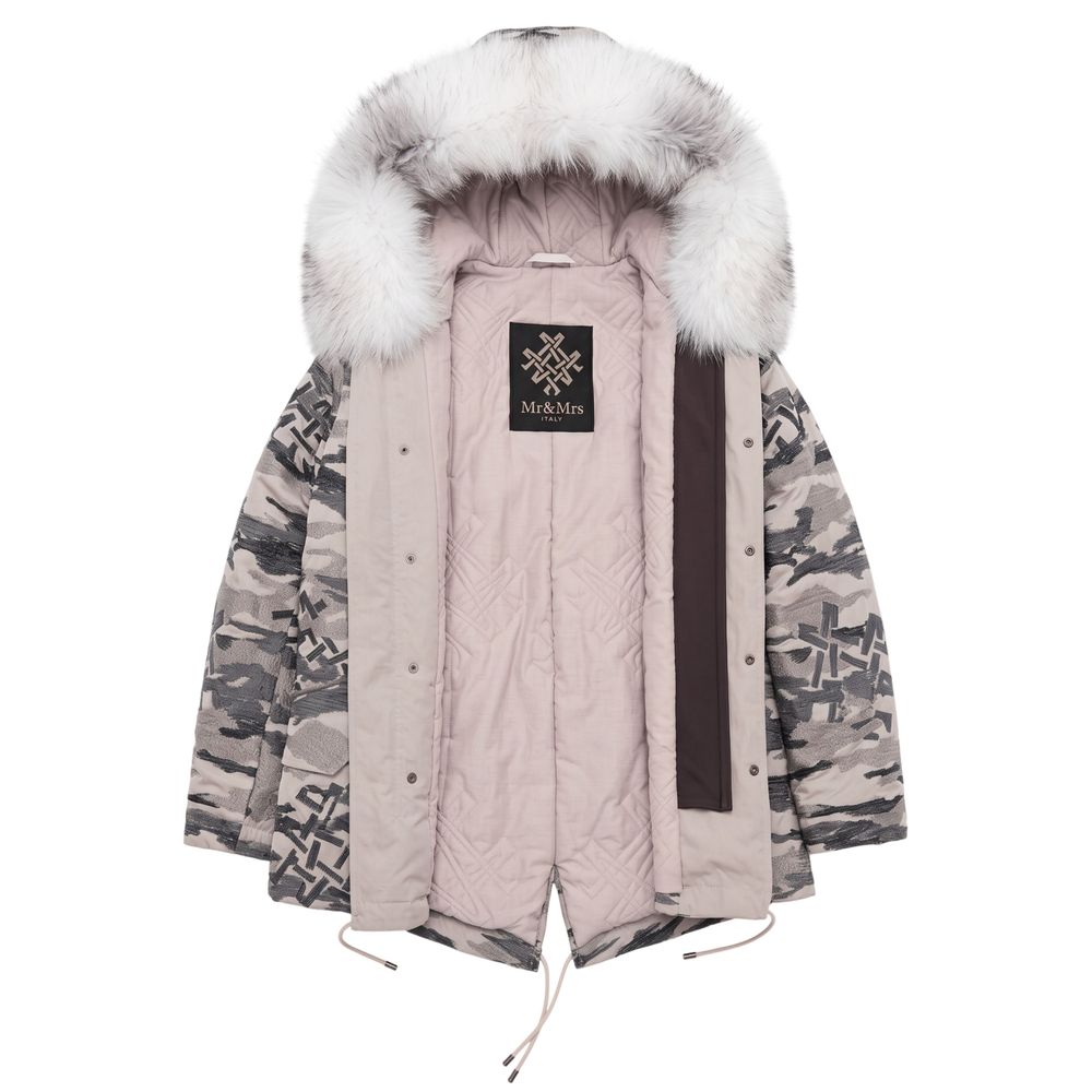 Damenjacke aus grünem Polyester von Mr&Mrs Italy