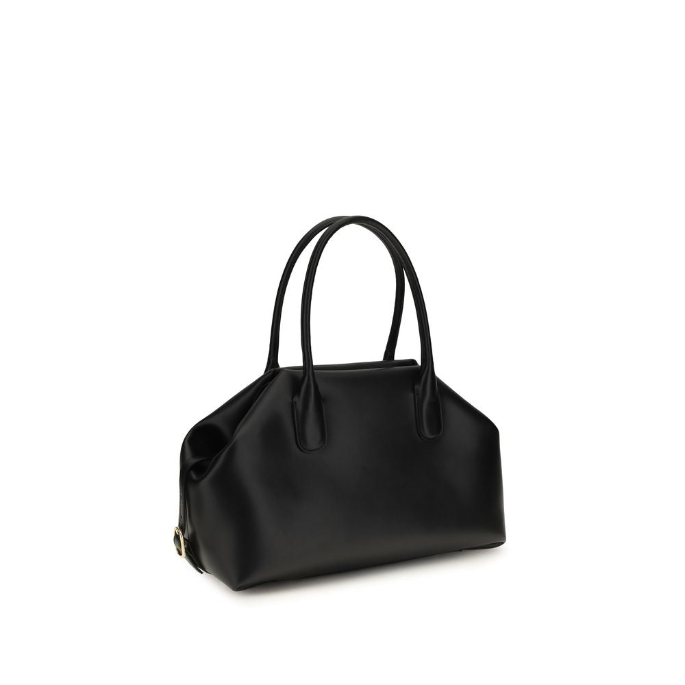 THEMOIRè Handtasche aus schwarzem veganem Leder