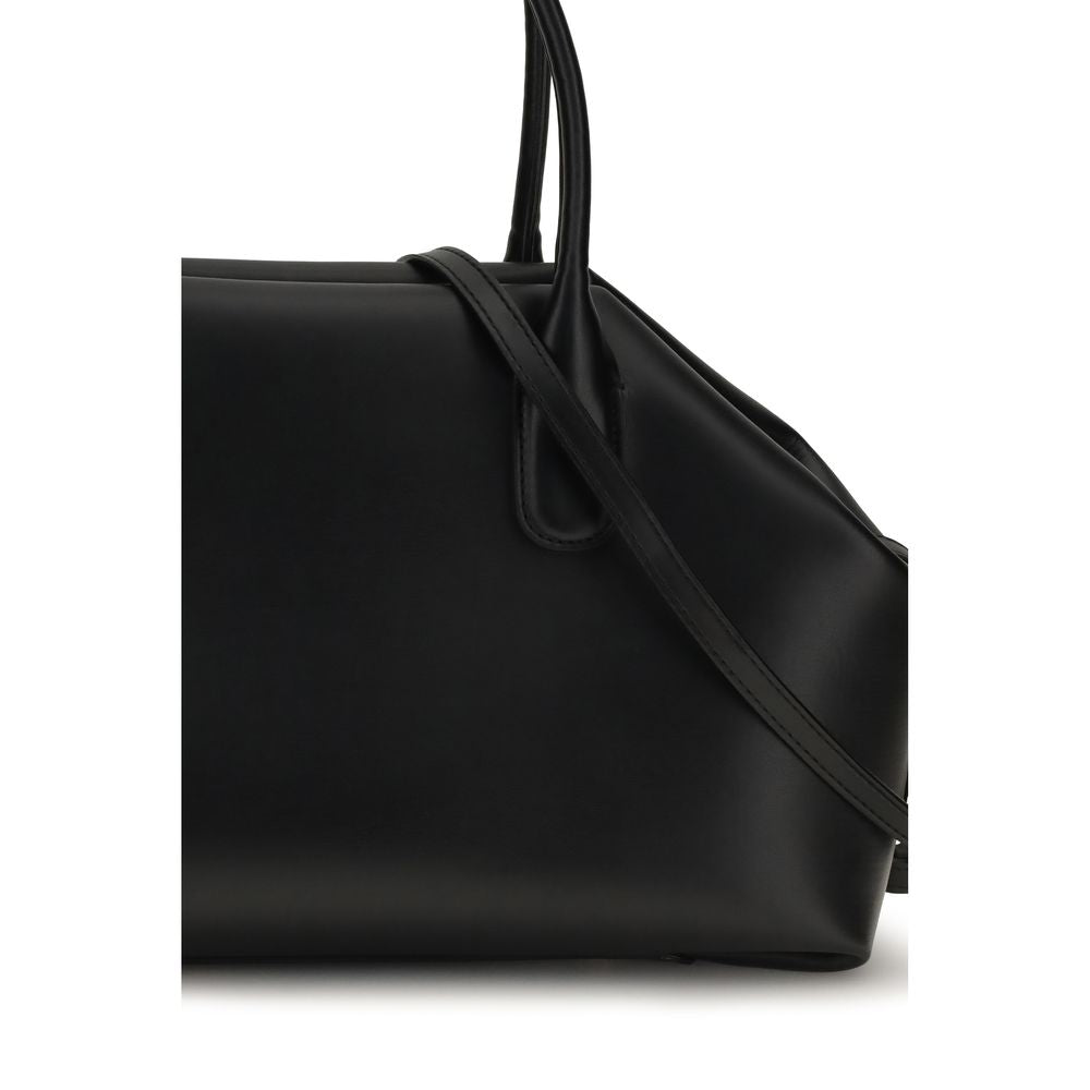 THEMOIRè Handtasche aus schwarzem veganem Leder