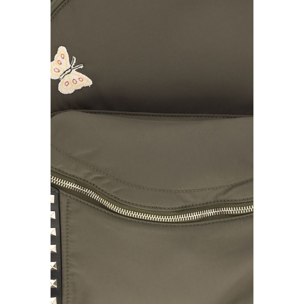 Valentino Garavani Bicolor Fabric Backpack