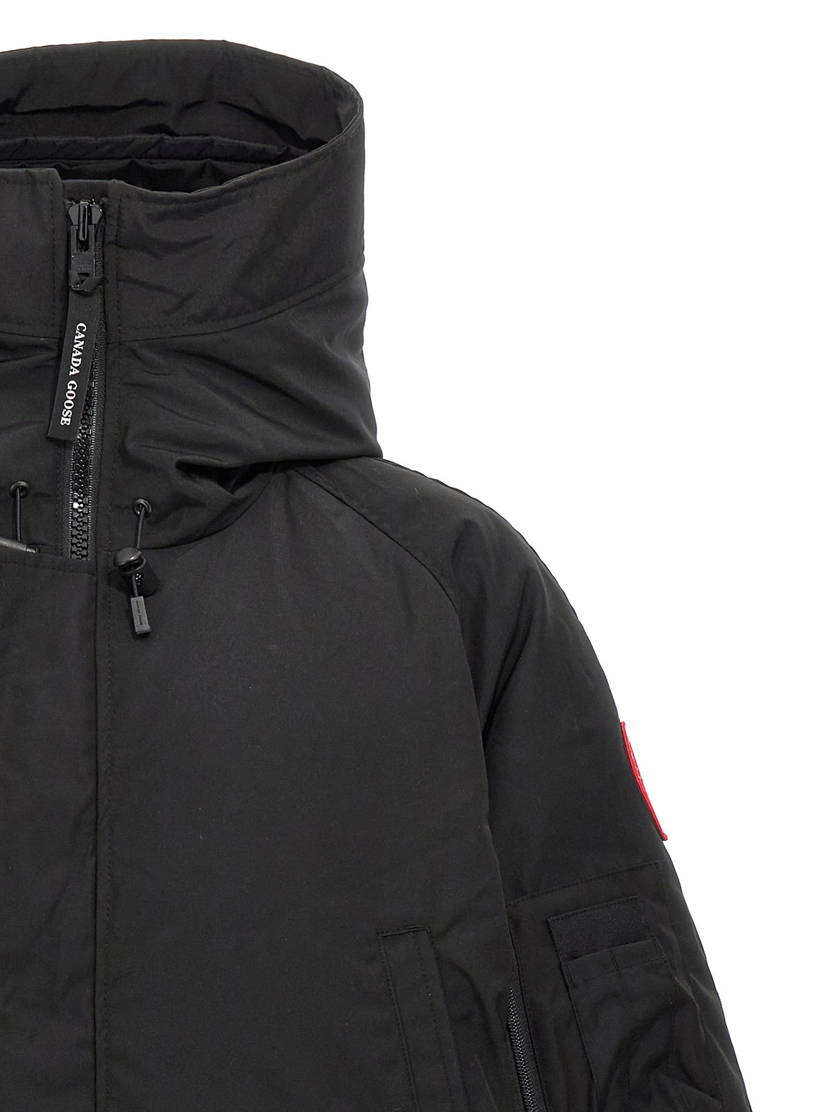 Canada Goose Bomber aus schwarzem Polyester