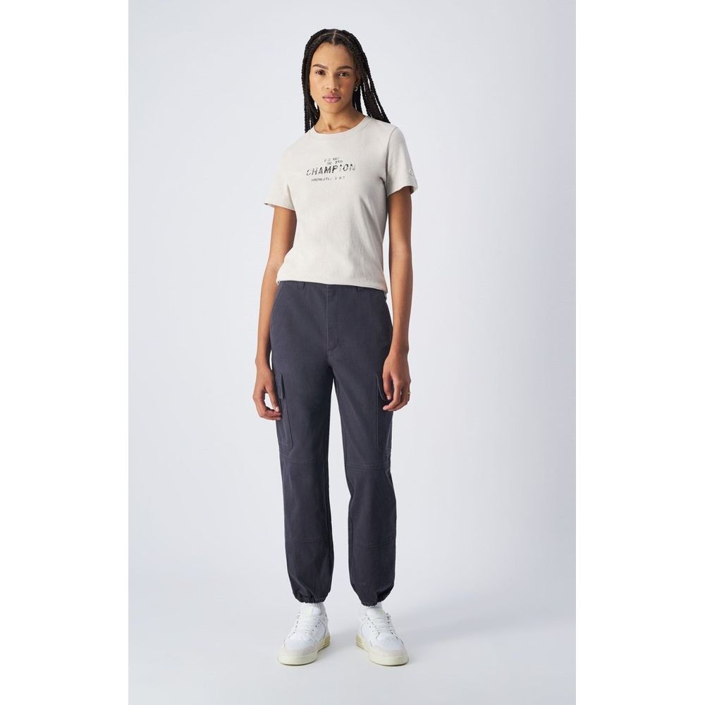 Champion Schwarze Baumwoll-Jogginghose (Trainingshose)