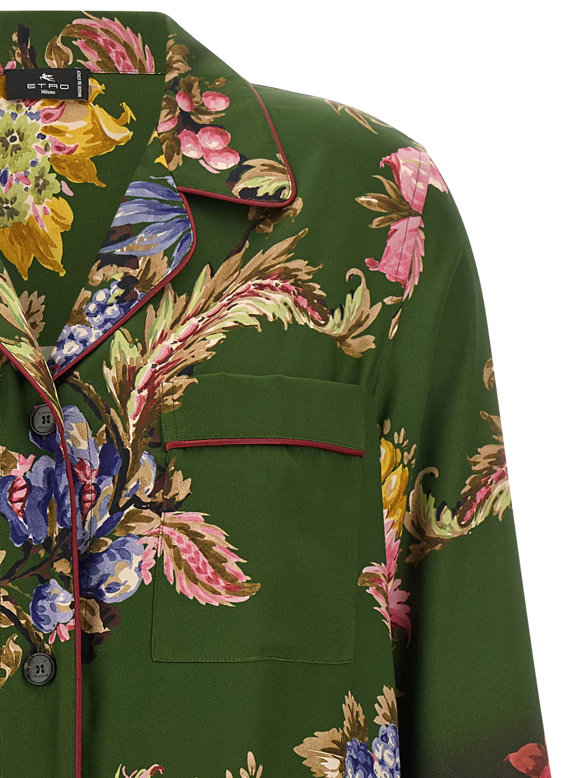 Etro Bicolor-Bluse aus Polyester