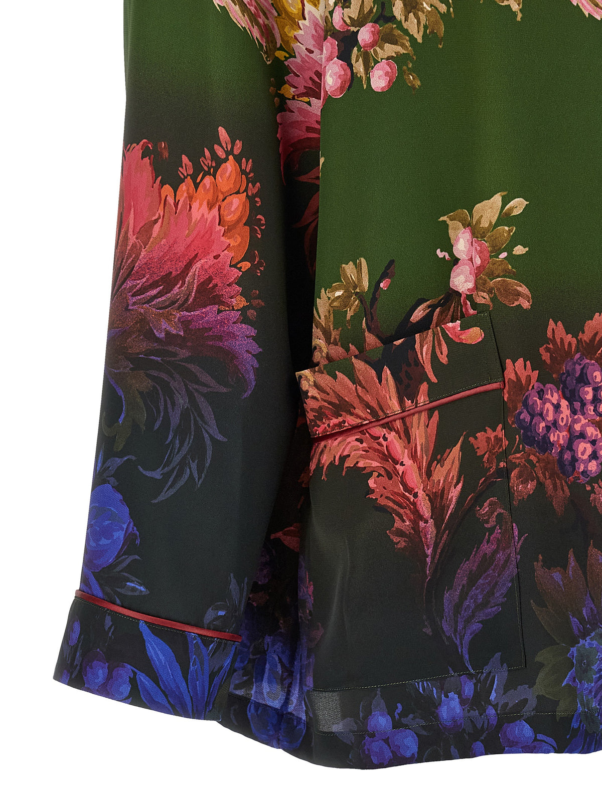 Etro Bicolor-Bluse aus Polyester