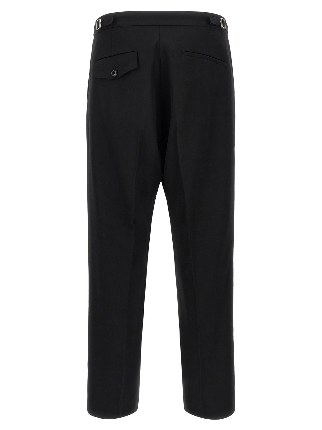Namacheko Black Virgin Wool Dress Pants
