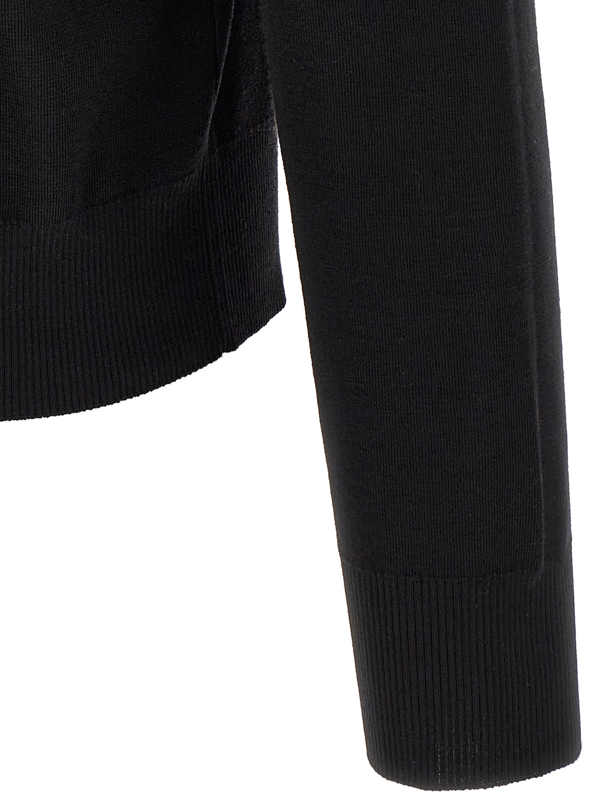 Schwarzer Woll-Cardigan von Burberry