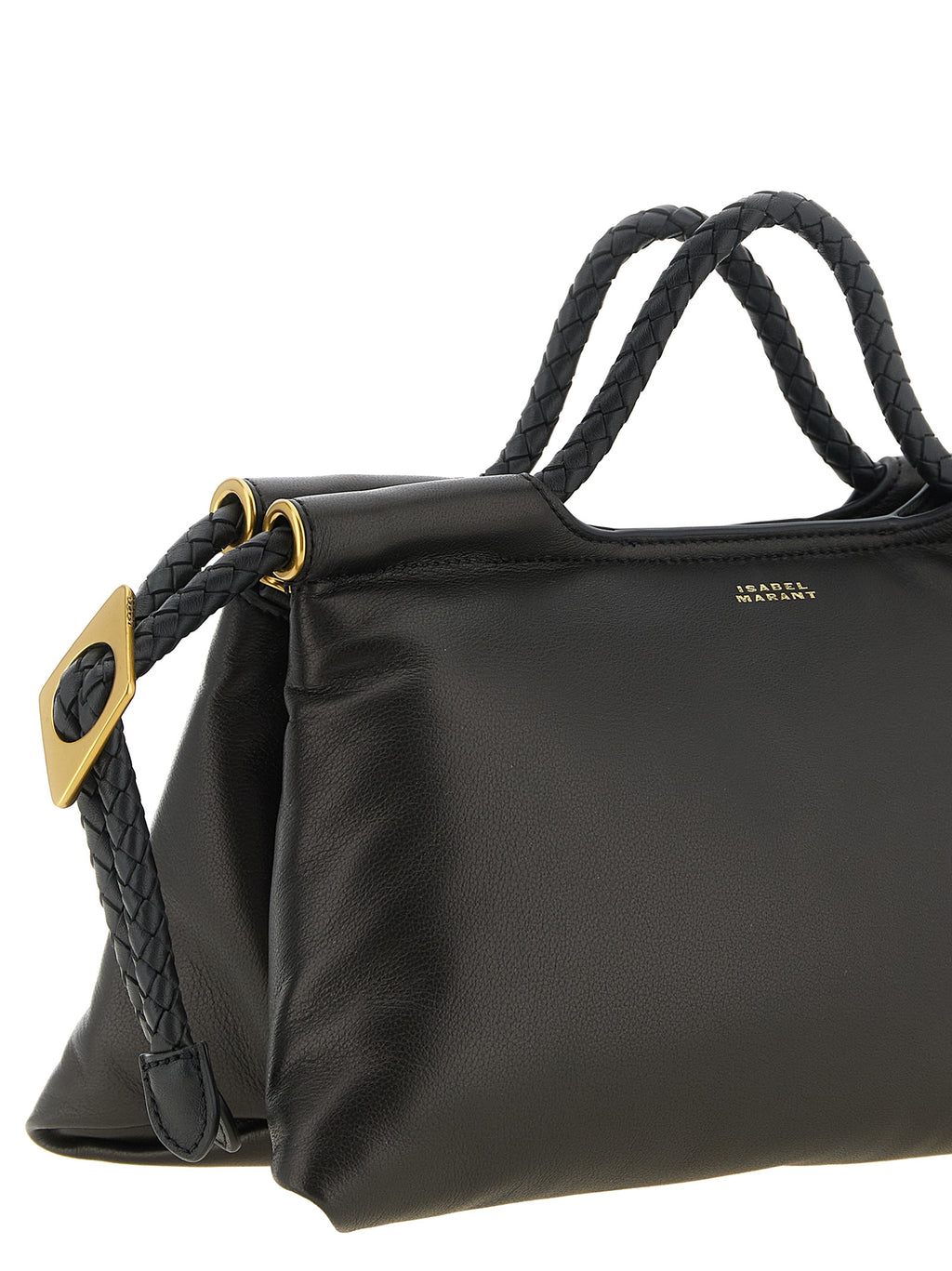 Isabel Marant Handtasche aus schwarzem Lammleder