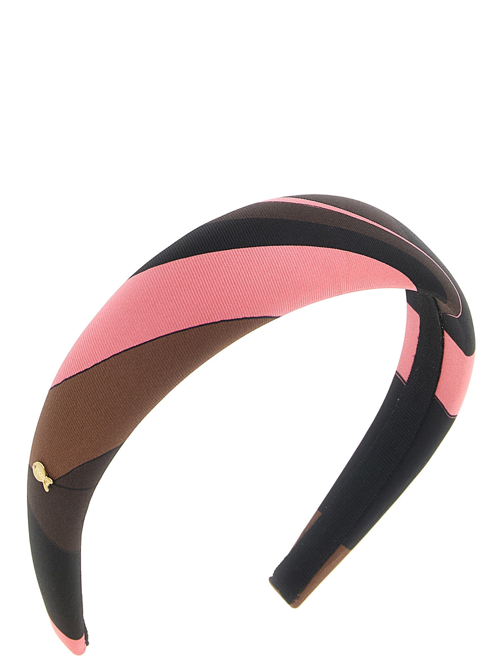 Emilio Pucci Mehrfarbiges Seidenstirnband