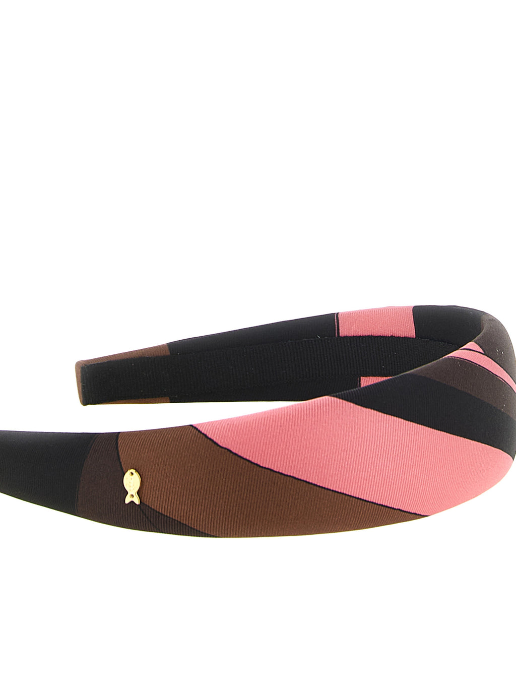 Emilio Pucci Mehrfarbiges Seidenstirnband