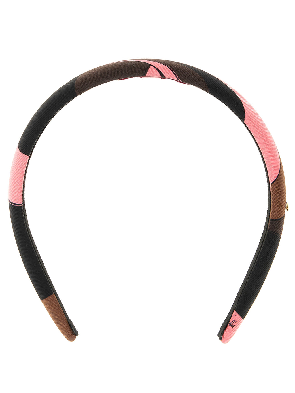 Emilio Pucci Mehrfarbiges Seidenstirnband