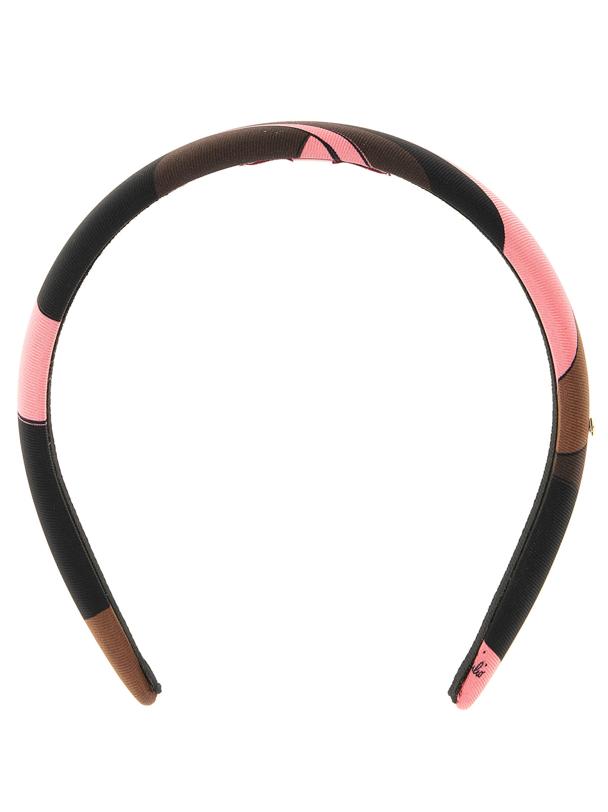 Emilio Pucci Mehrfarbiges Seidenstirnband