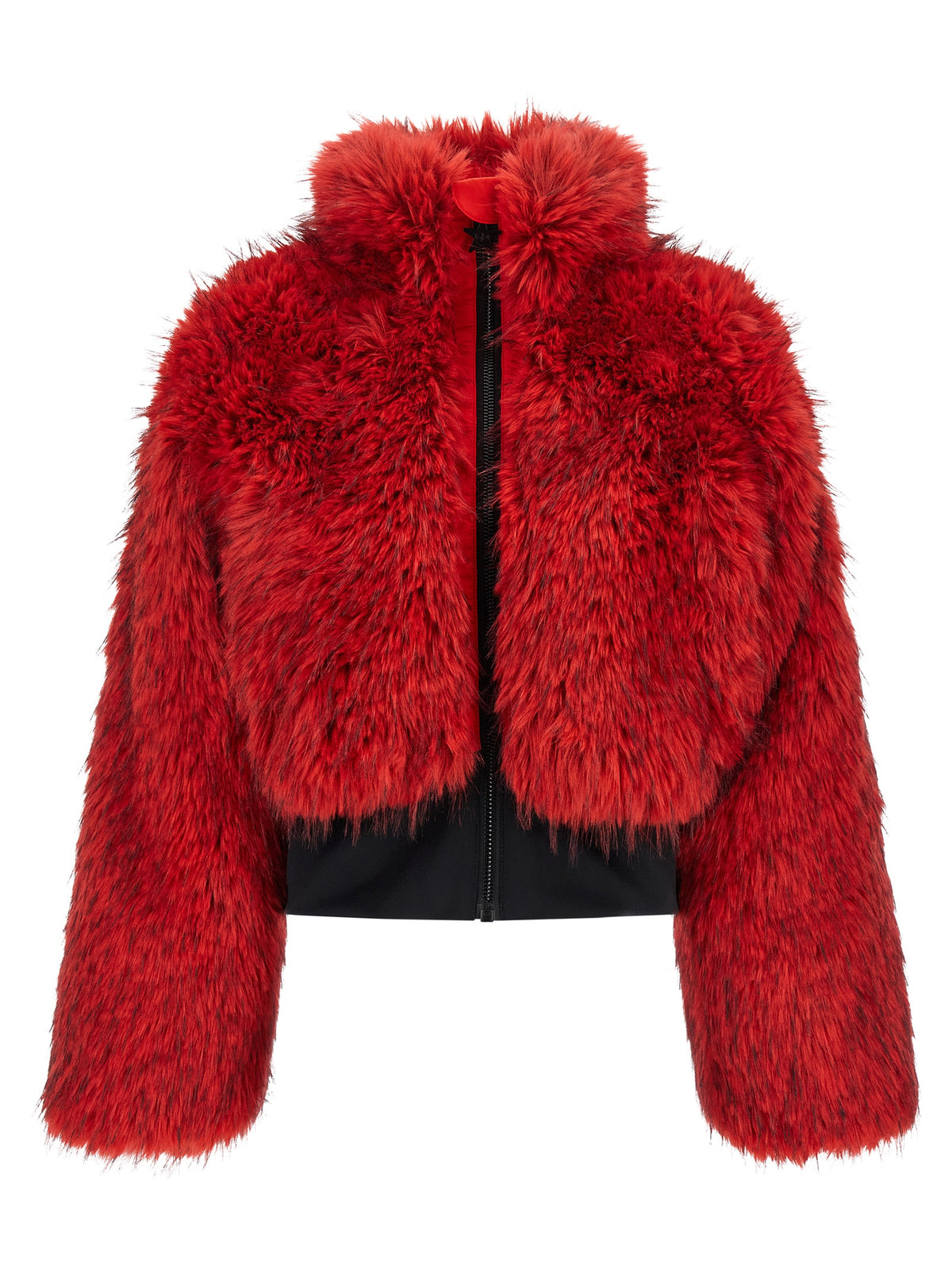 GOLDBERGH Rote lange Polyesterjacke