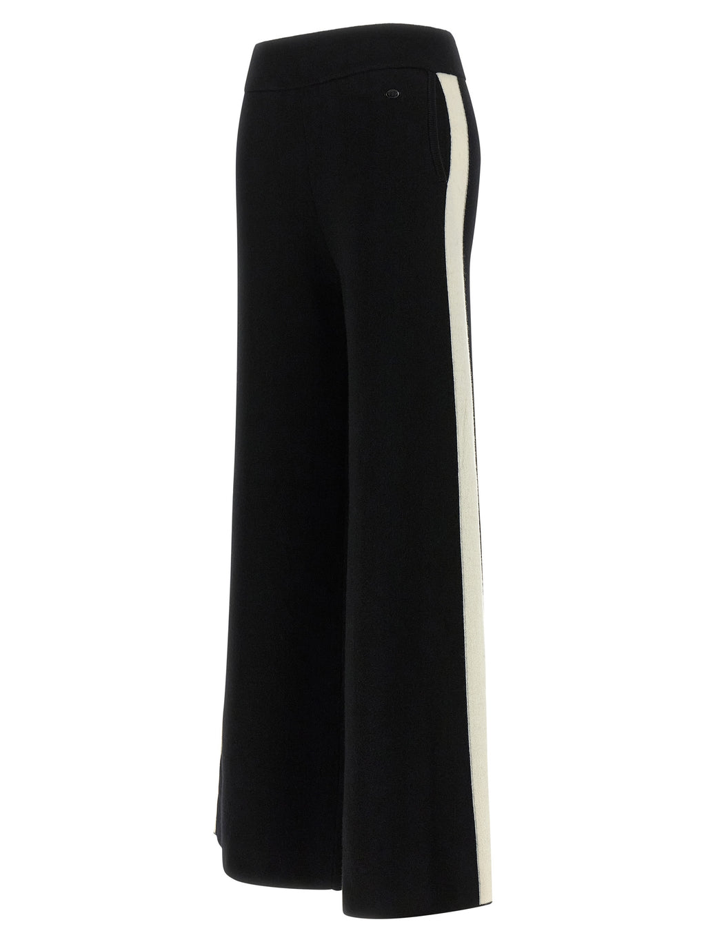 GOLDBERGH Black Merino Wool Casual Pants