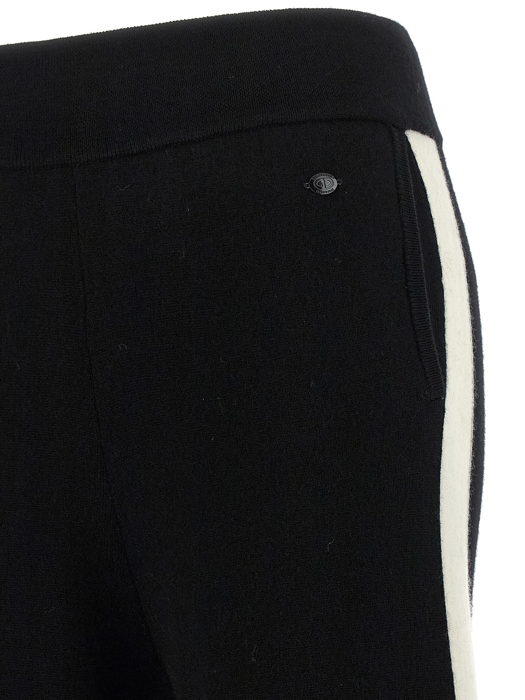 GOLDBERGH Black Merino Wool Casual Pants