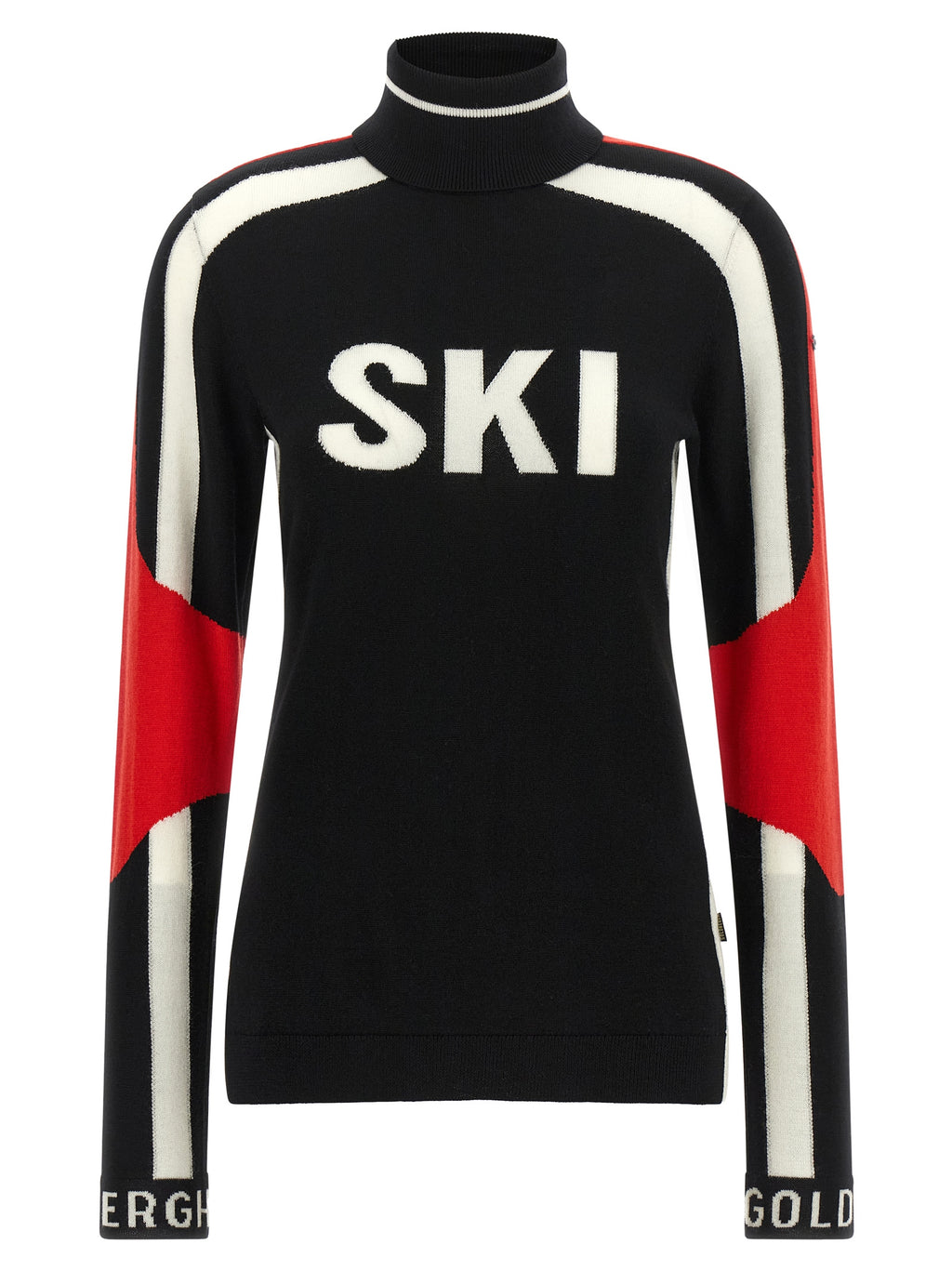 GOLDBERGH Black Merino Wool Cardigan