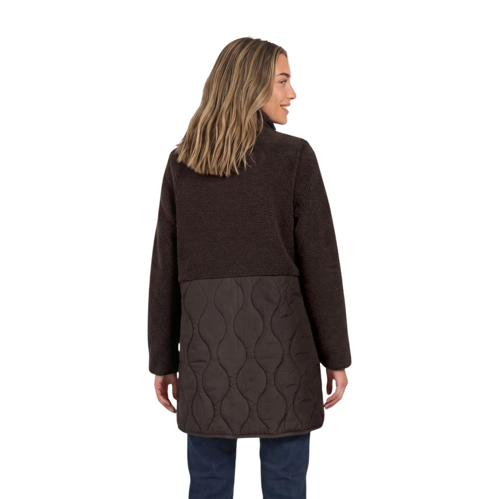 Street One brauner Polyester-Mantel