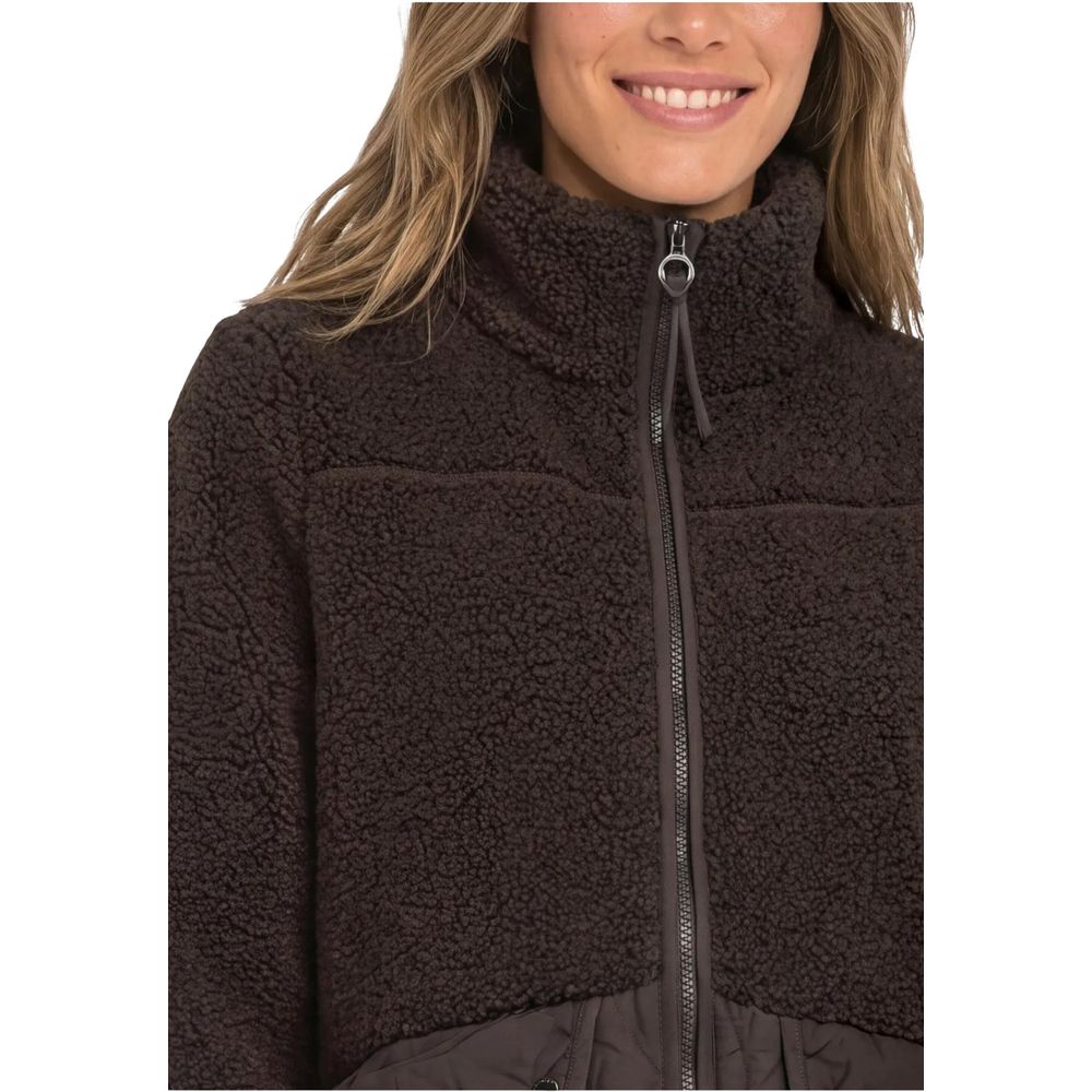 Street One brauner Polyester-Mantel