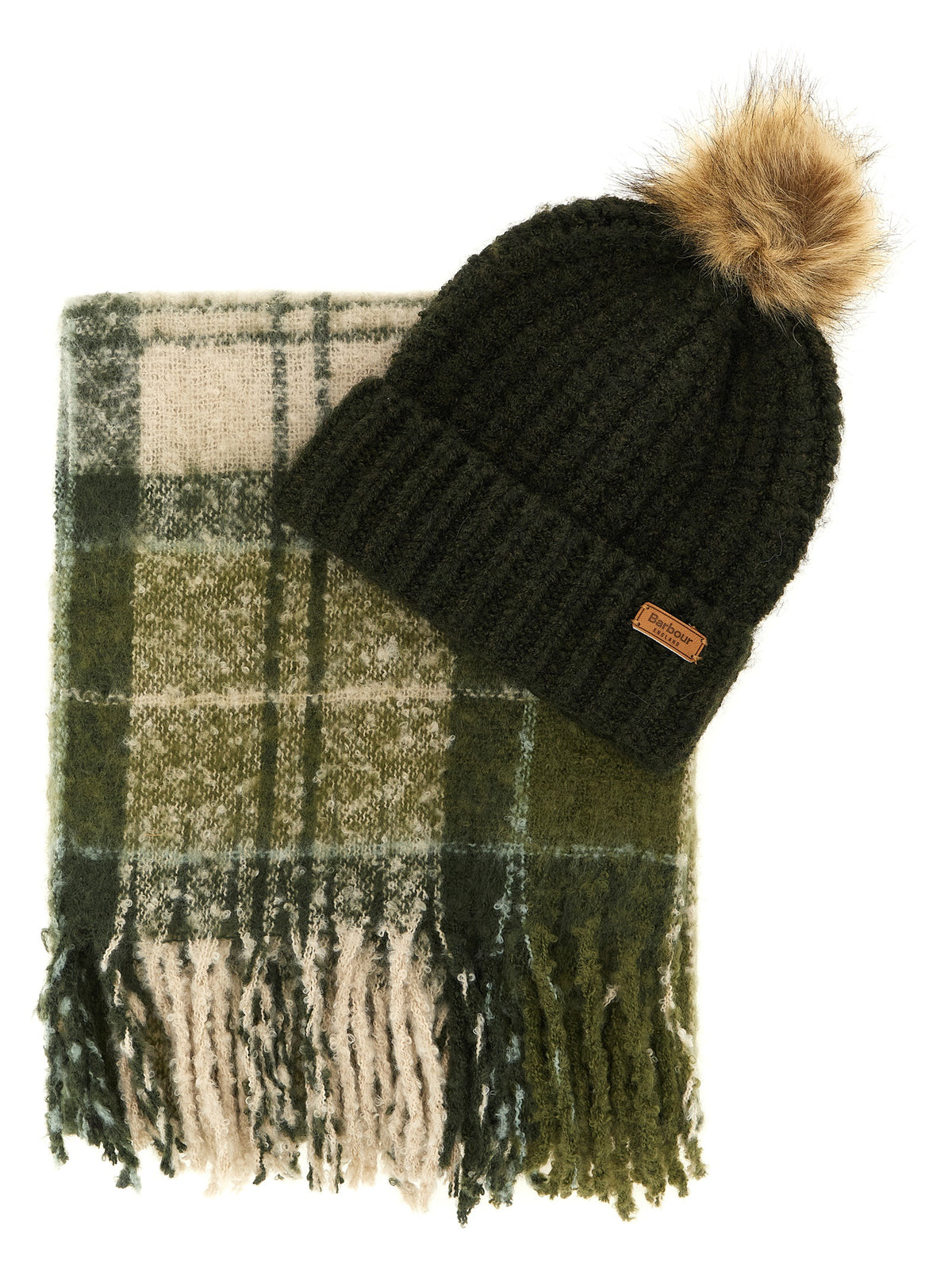 Barbour Mehrfarbige Polyester-Beanie