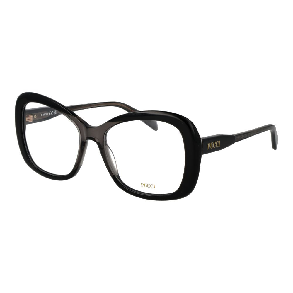 Emilio Pucci Brille aus schwarzem Azetat (Fassungen)