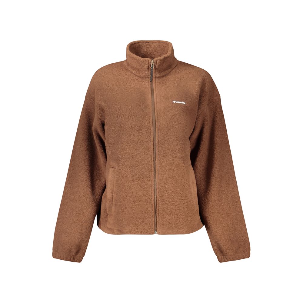 Columbia Braunes Polyester-Damen-Sweatshirt