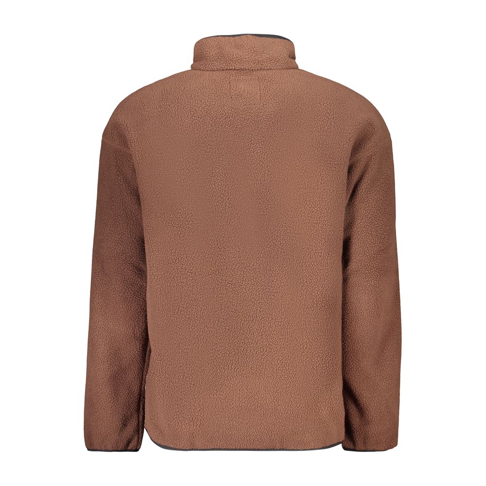 Braunes Herren-Sweatshirt aus Polyester von Columbia