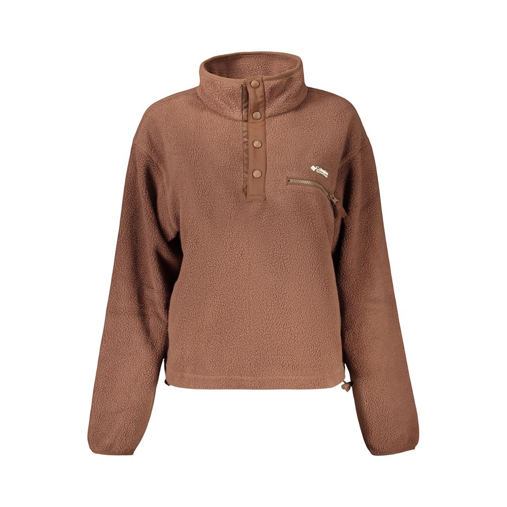 Columbia Braunes Polyester-Damen-Sweatshirt