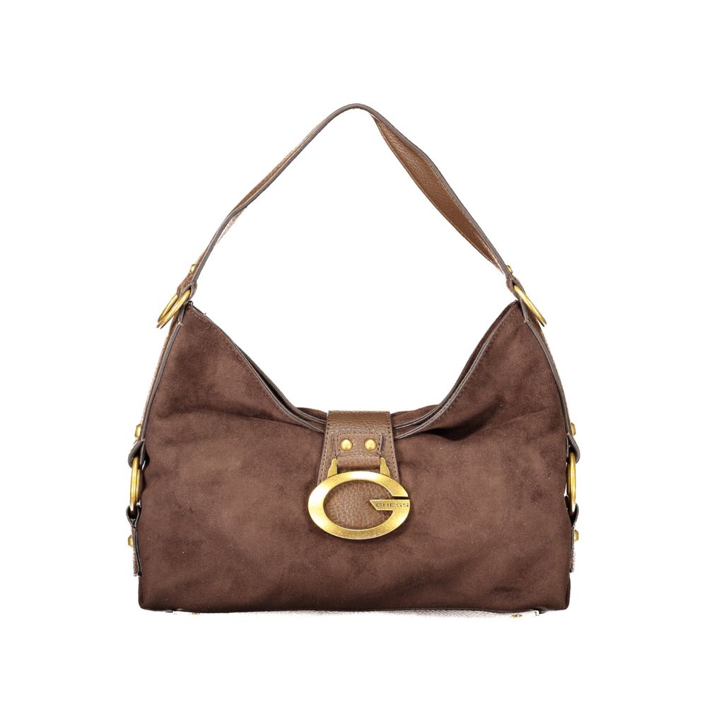 Guess Damen-Tasche aus braunem Polyester