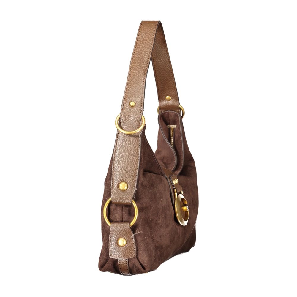 Guess Damen-Tasche aus braunem Polyester