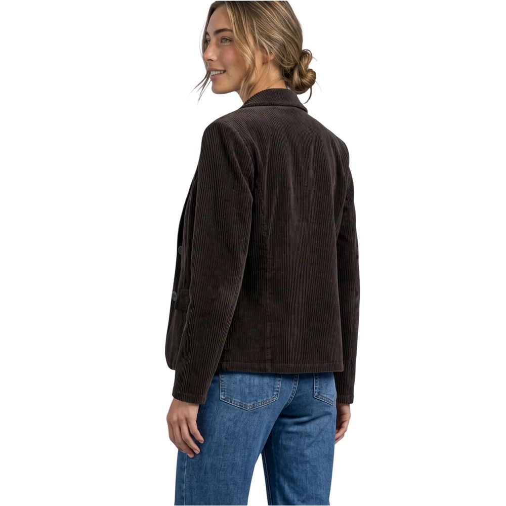 Street One Brauner Baumwollblazer
