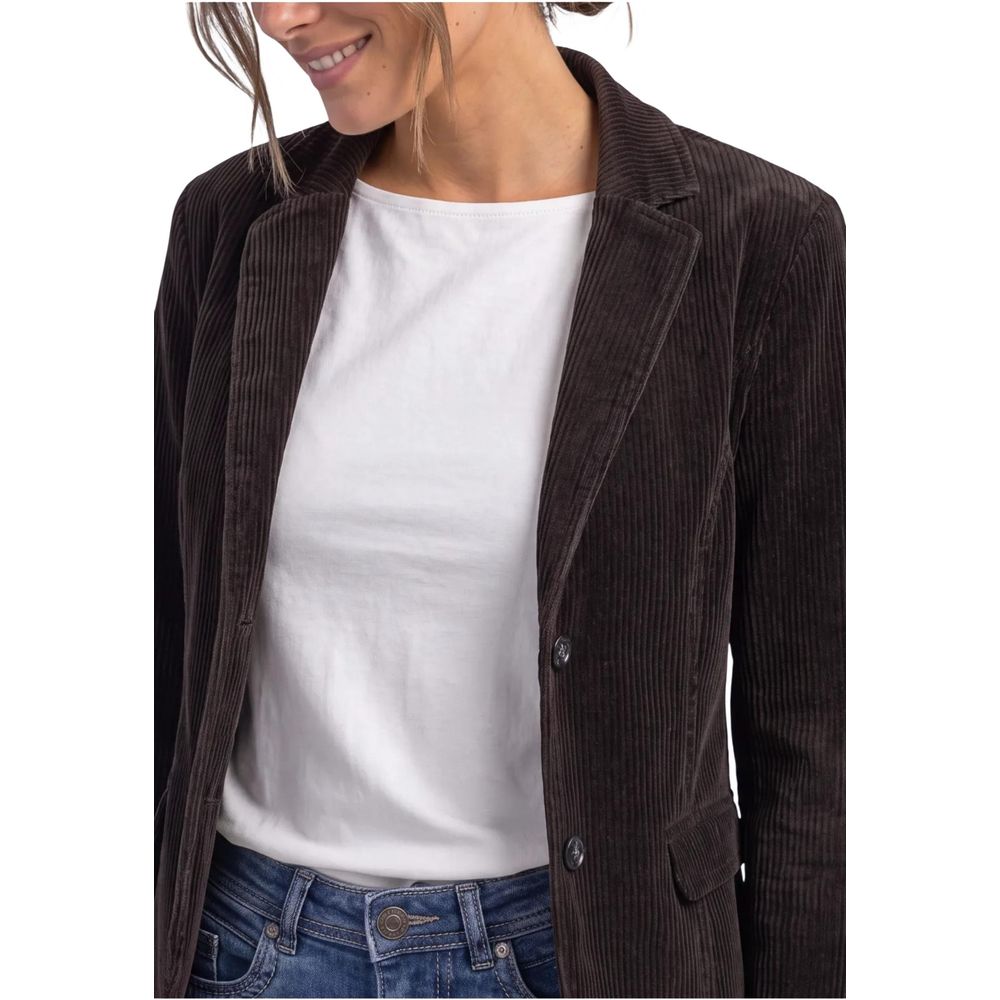 Street One Brauner Baumwollblazer