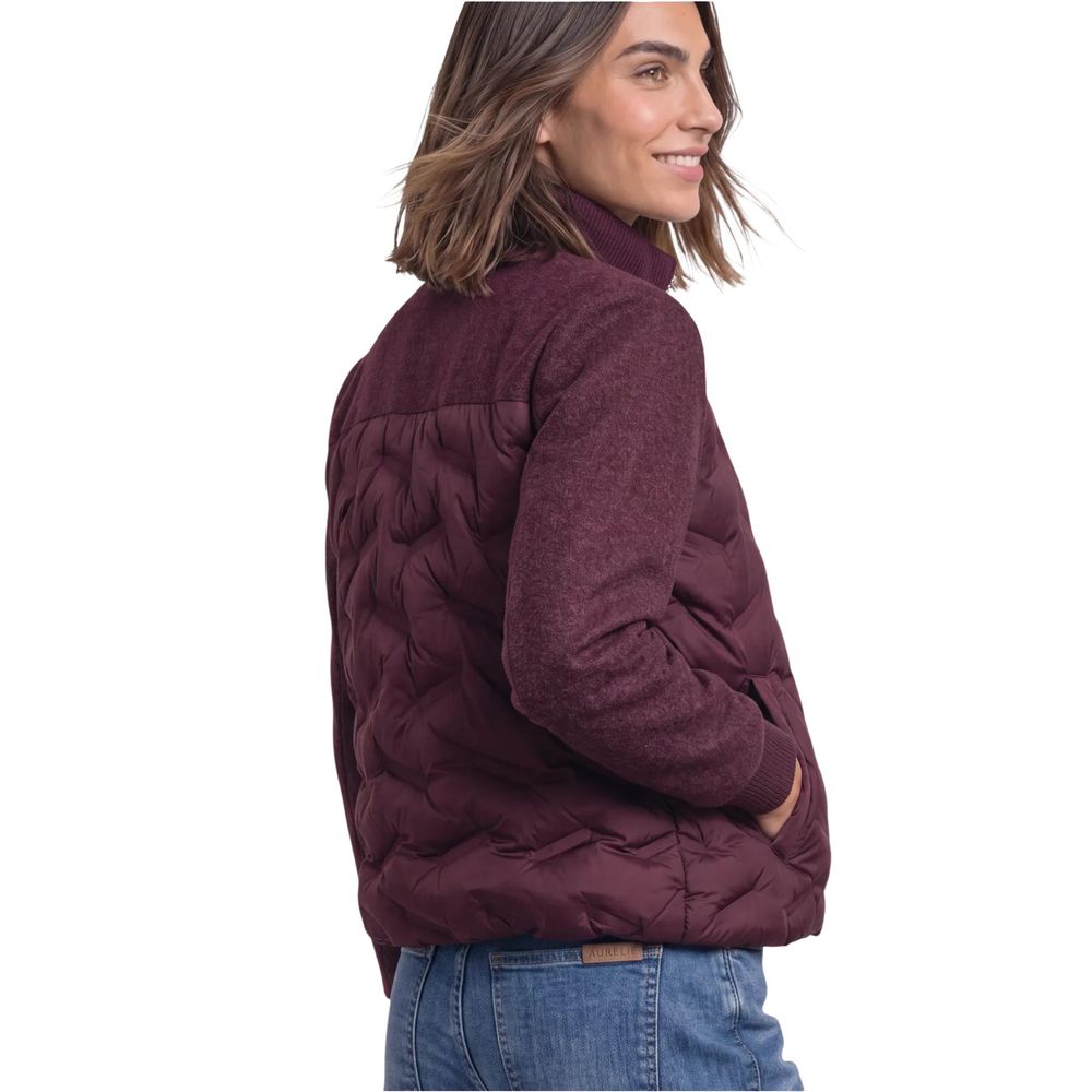 Street One Violette Polyester-Jacke in Langform
