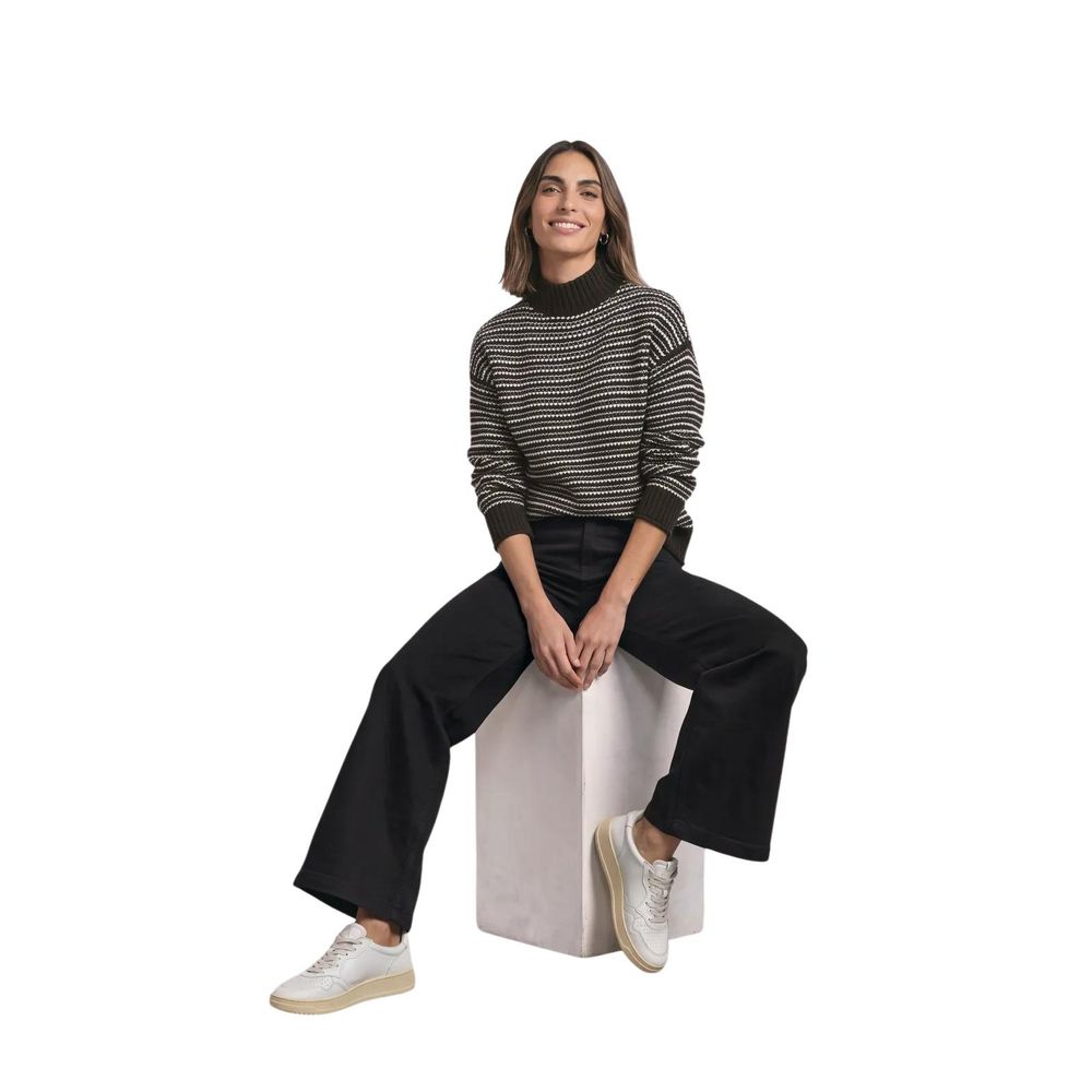 Street One braunes Baumwoll-Sweatshirt