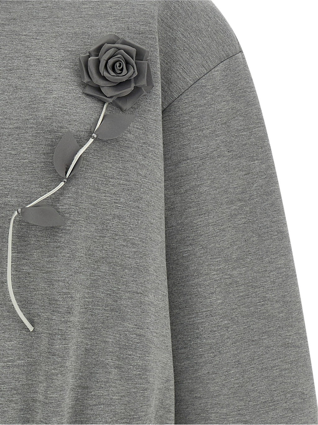 Giuseppe Di Morabito Graues Viskose-Sweatshirt