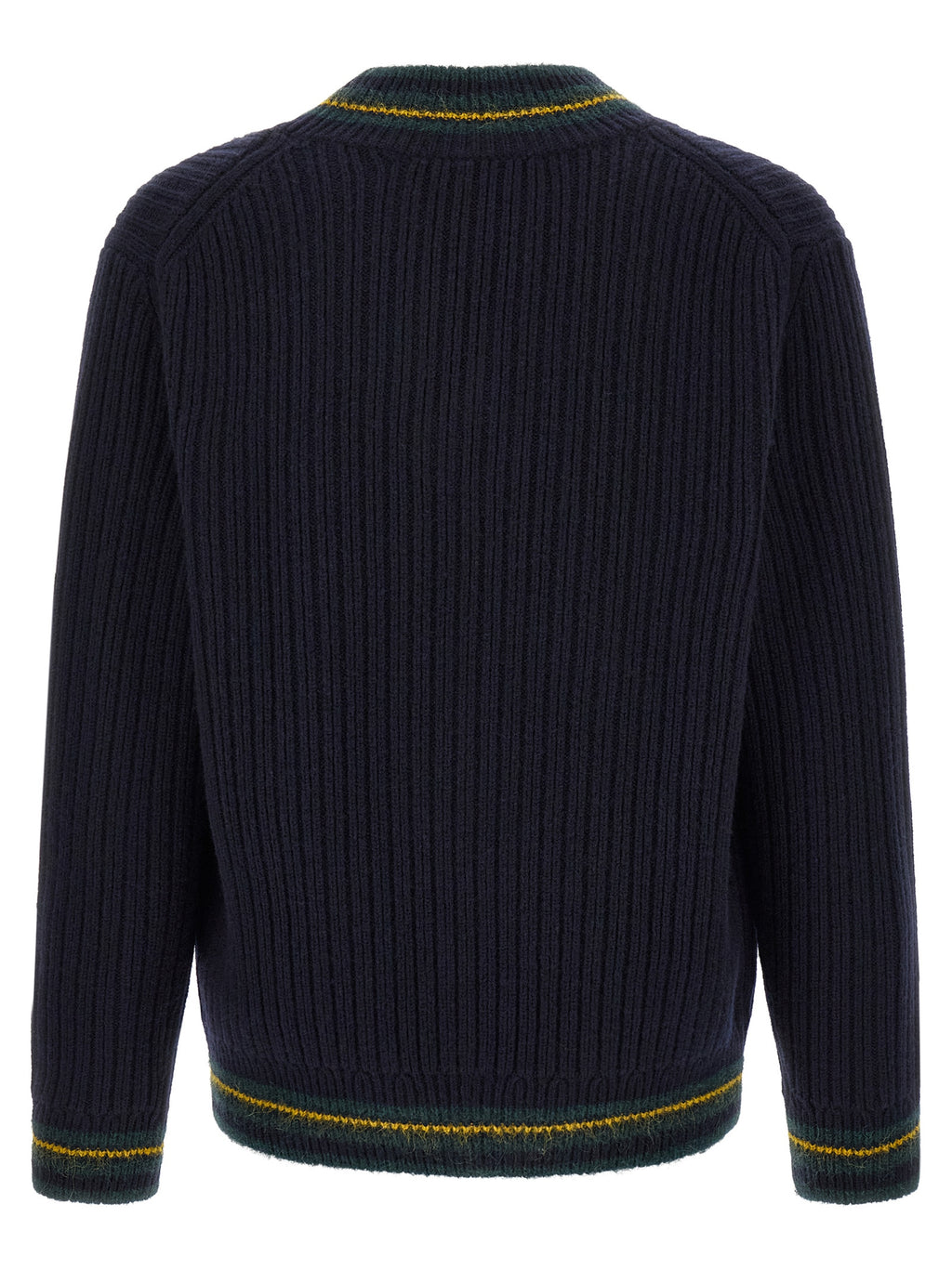 Blauer Wollcardigan von Lacoste