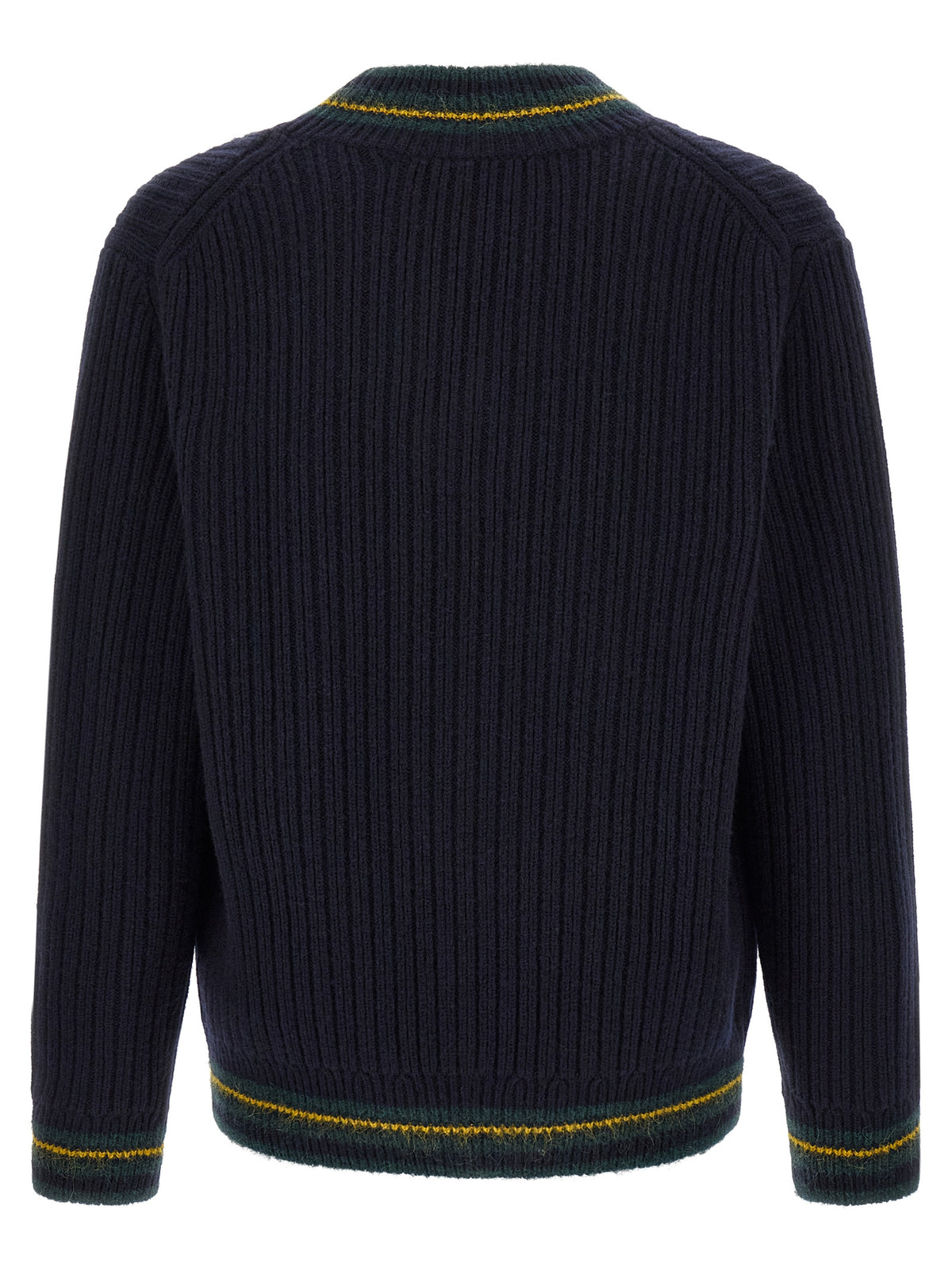Blauer Wollcardigan von Lacoste