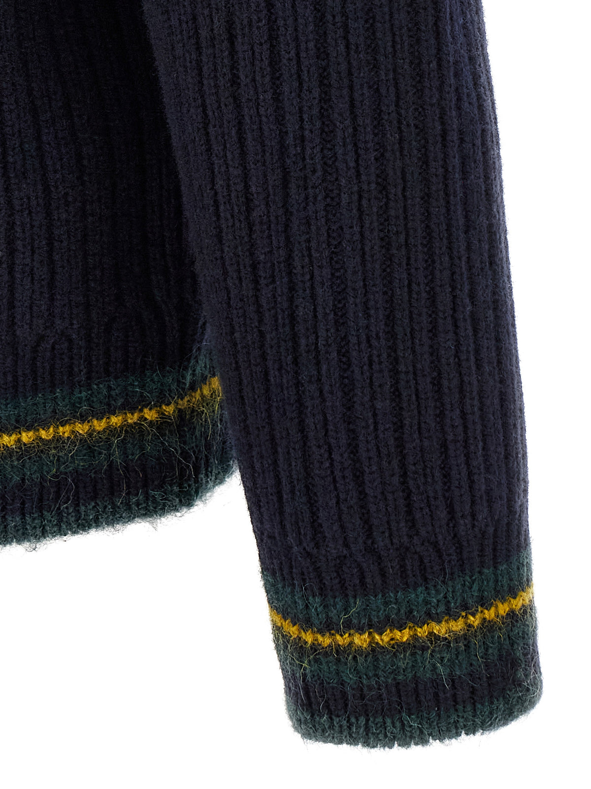 Blauer Wollcardigan von Lacoste