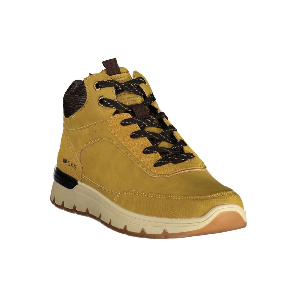 Brauner Herrenstiefel aus Polyurethan