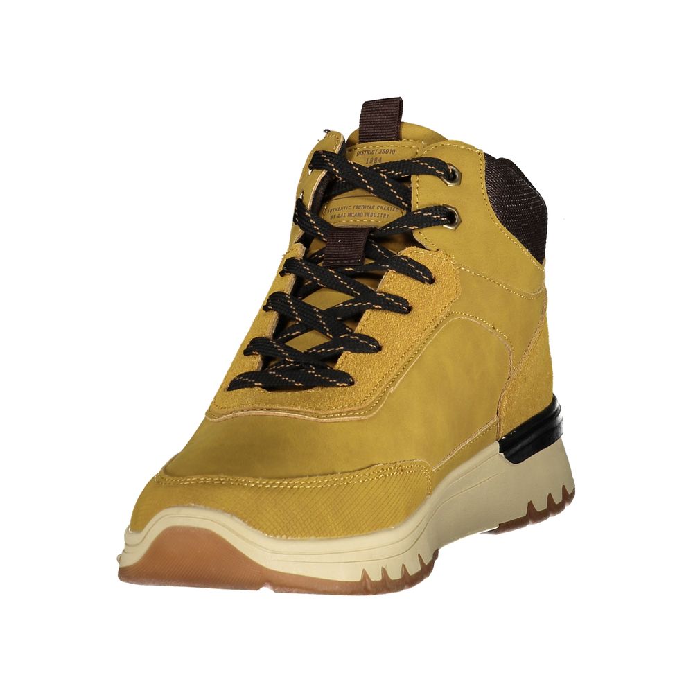 Brauner Herrenstiefel aus Polyurethan