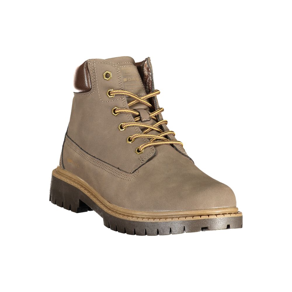 Brauner Polyurethan-Herrenstiefel (Gas)